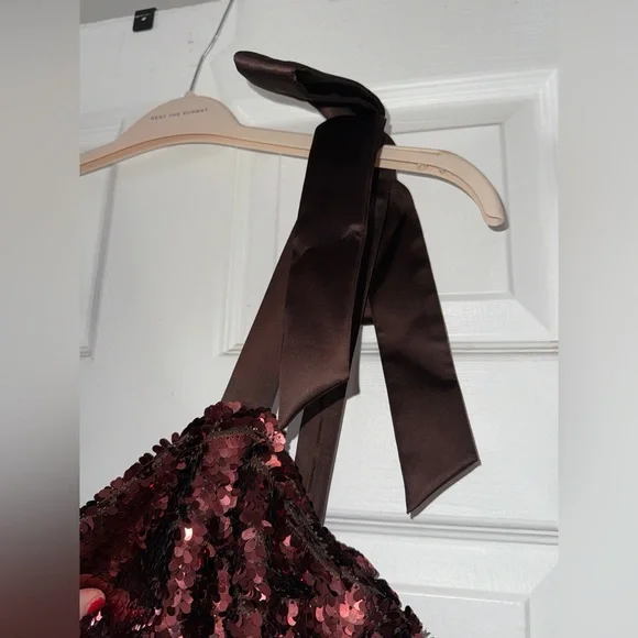 Tuckernuck Radiant Bronze Sequin Roxy Dress - Picture 6 of 9